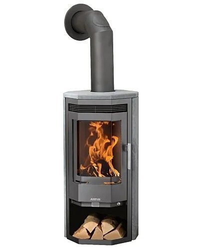 Kaminofen Justus Usedom 5 D – 5,5 kW, Dauerbrandofen mit Automatik & Prismascheibe – Bild 2